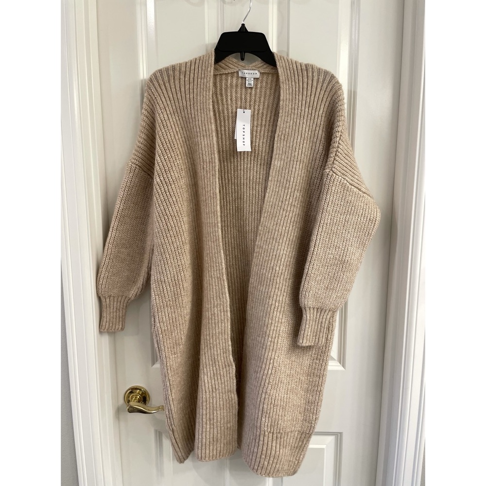 Topshop Cardigan sweater long duster